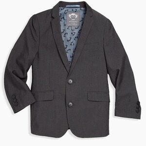 Appaman boys grey mod blazer  8